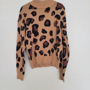 Who What Wear Mock Neck Sweater M NWOT